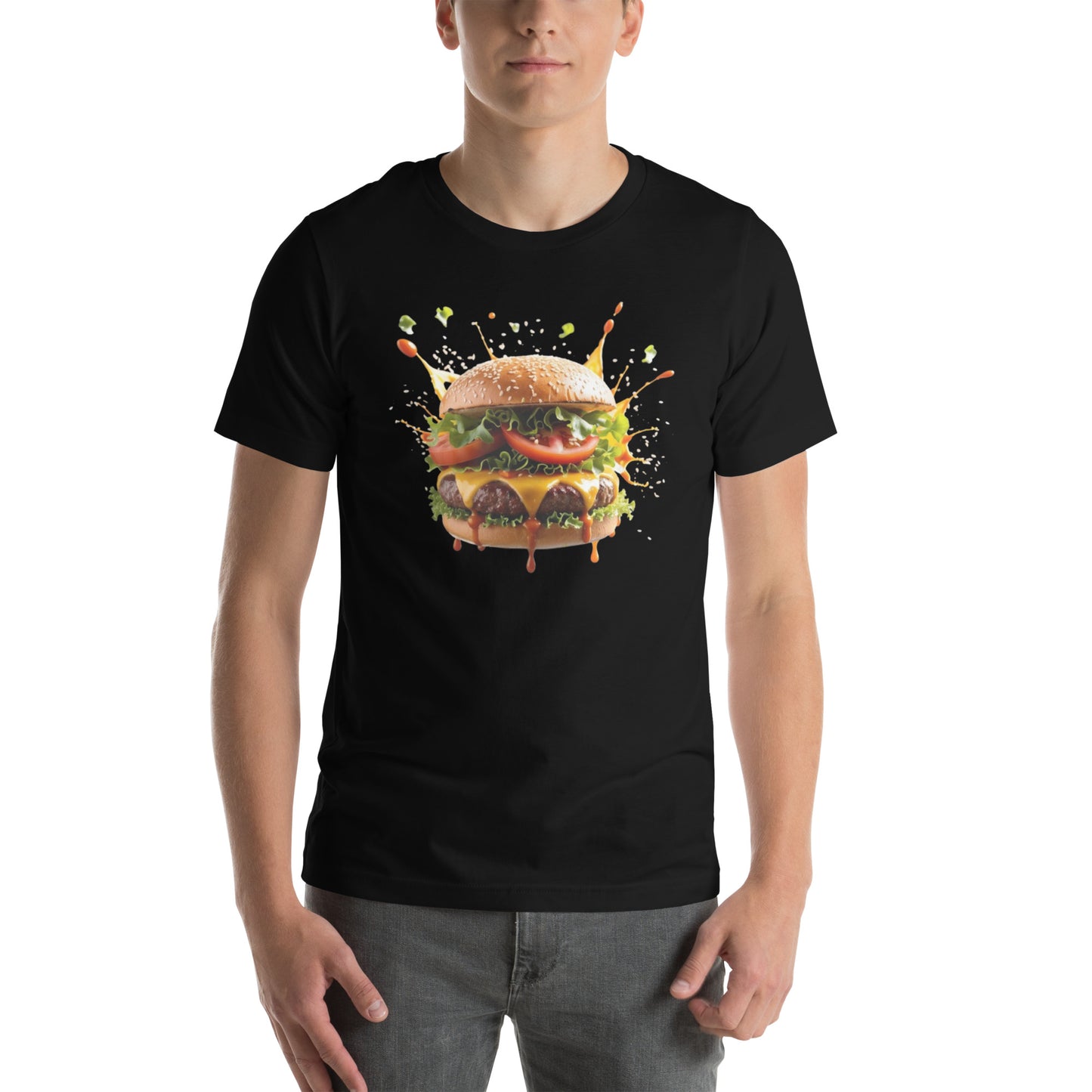 Unisex t-shirt shoppicrew Black XS