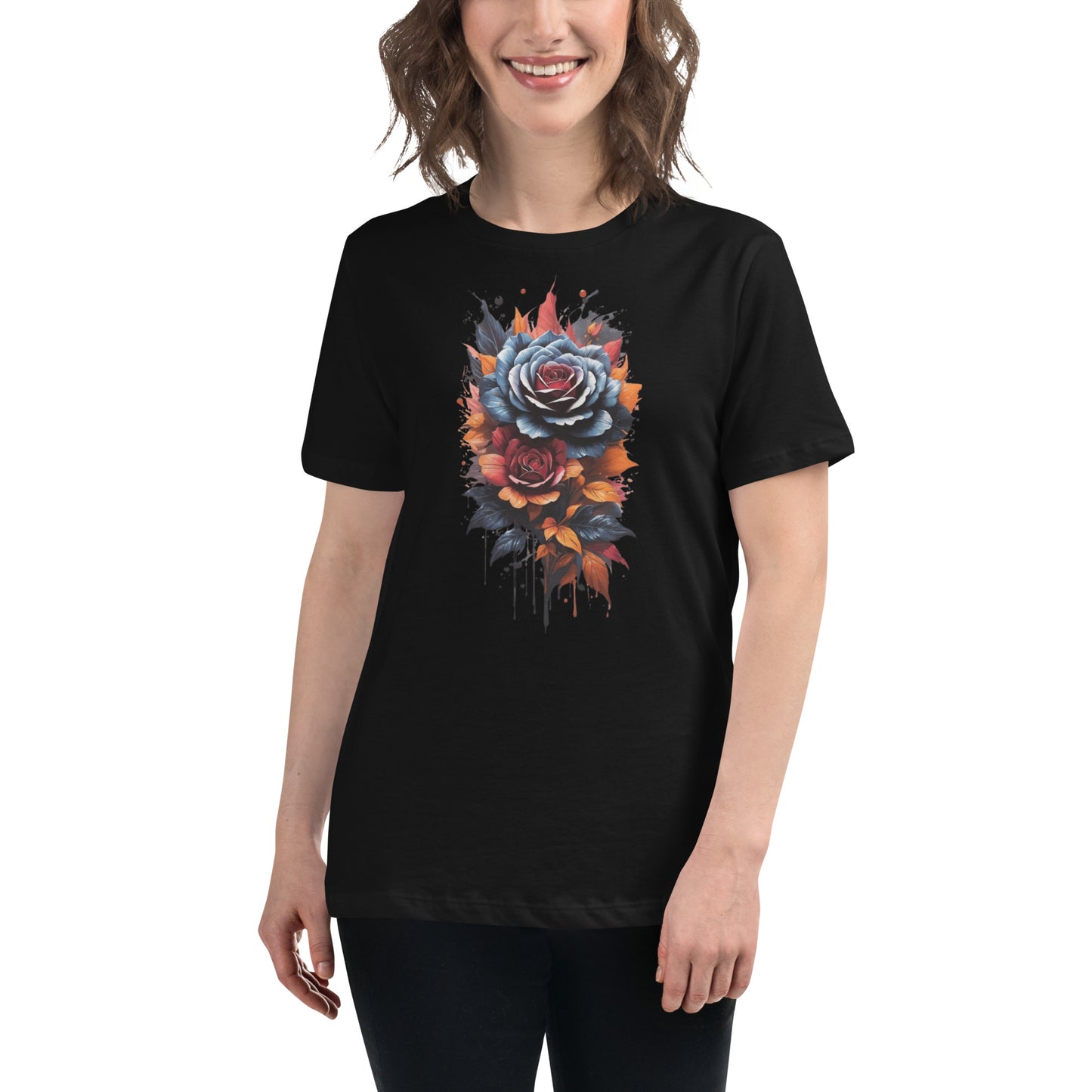 Women's Relaxed T-Shirt shoppicrew Black S